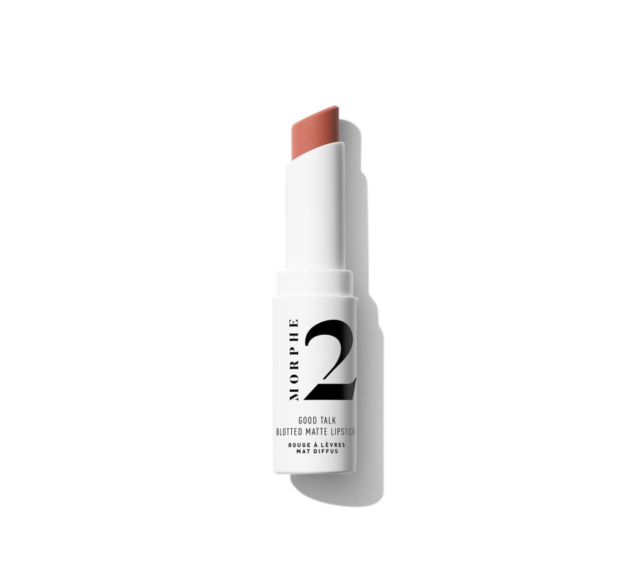Makeup Morphe Lipstick | Good Talk Soft Matte Lipstick- Cocoa Cutie