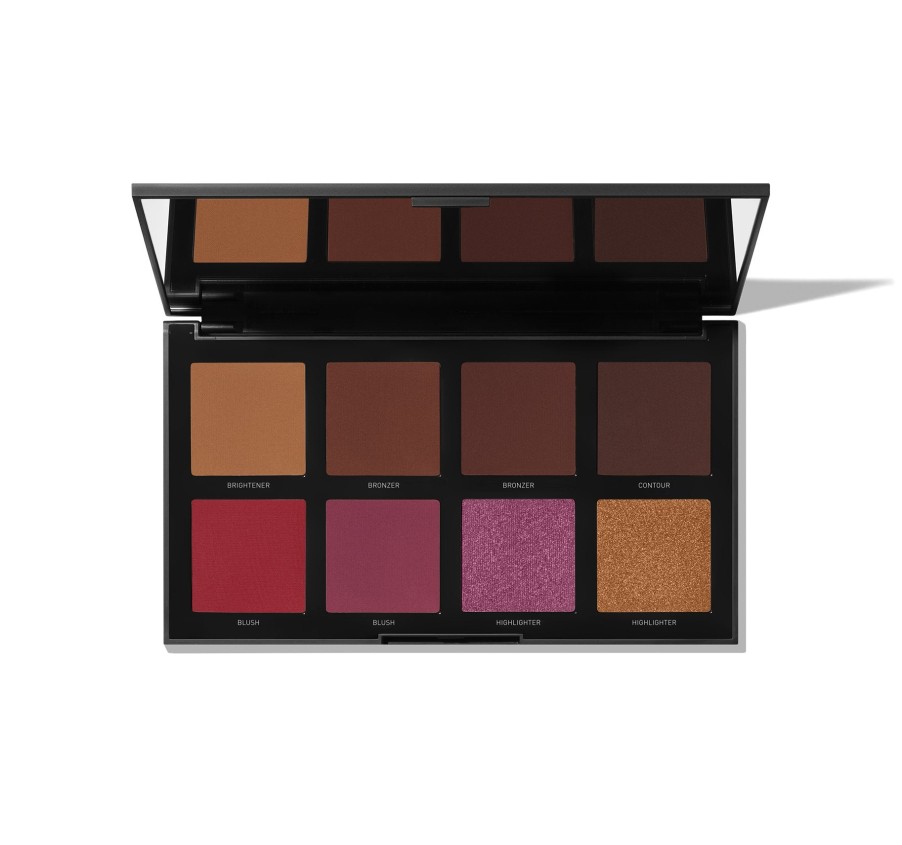 Makeup Morphe Cheek | 8D Deep Glam Complexion Pro Face Palette