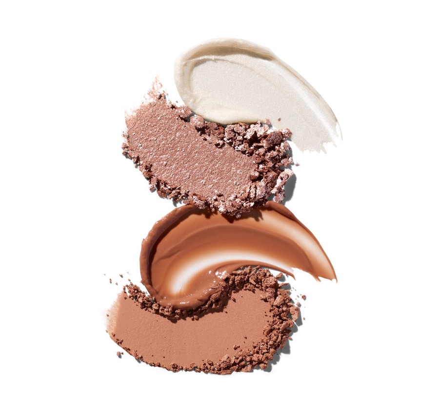 Makeup Morphe Cheek | Quad Goals Multi-Palette - Oh-So Nudie